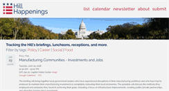 Desktop Screenshot of hillhappenings.com